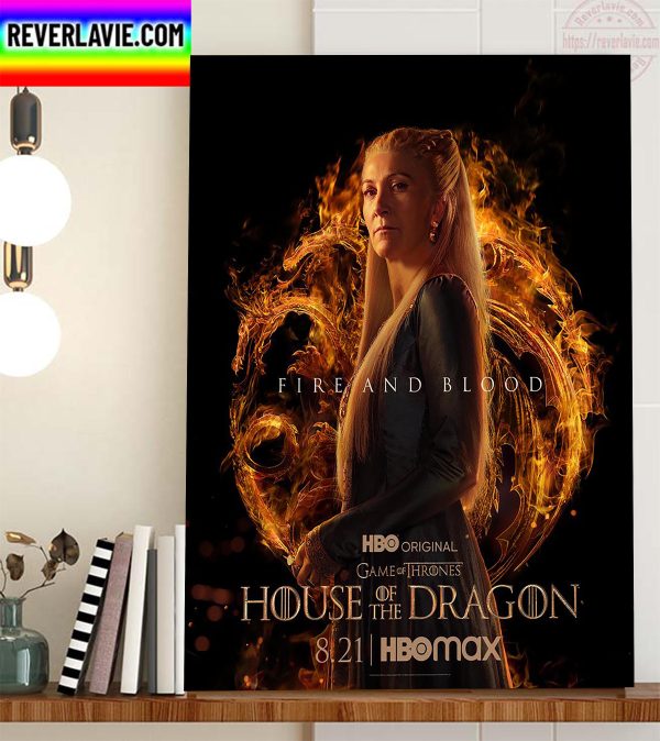 Rhaenys Targaryen House Of The Dragon Home Decor Poster Canvas