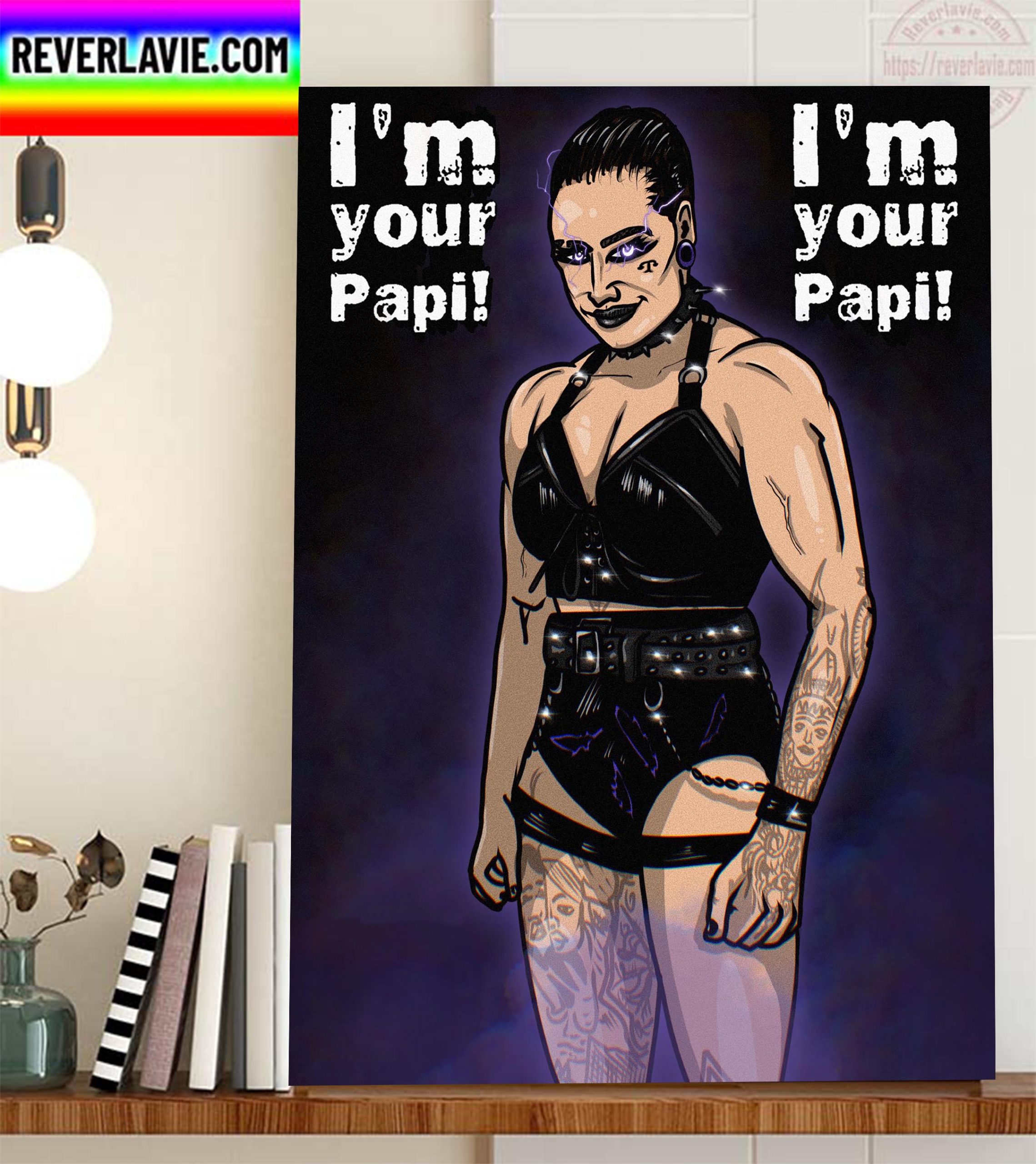 RheaRipley Rhea Is Papi WWE Raw SmackDown Fan Art Home Decor Poster Canvas RheaRipley Rhea Is Papi WWE Raw SmackDown Fan Art Home Decor Poster Canvas