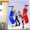 RheaRipley Rhea Is Papi WWE Raw SmackDown Fan Art Home Decor Poster Canvas