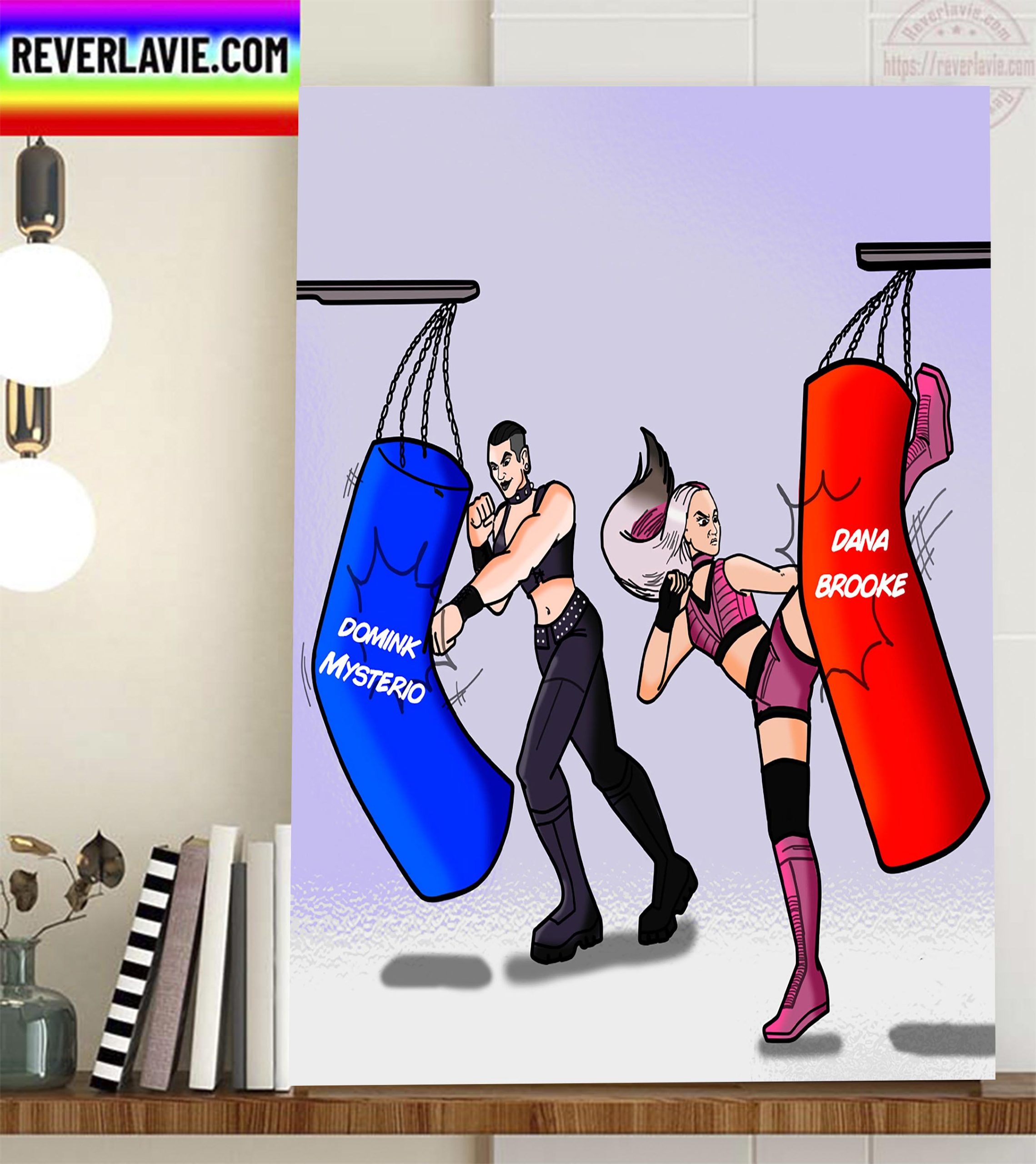 RheaRipley vs Charliegirl Train Fan Art Home Decor Poster Canvas RheaRipley vs Charliegirl Train Fan Art Home Decor Poster Canvas