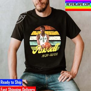 Rip Bill Russell 1934 2022 Memorial Shirt - Hersmiles