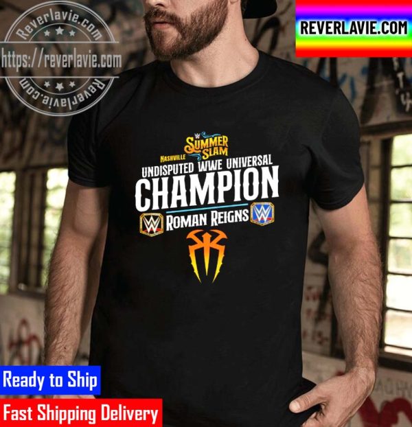 Roman Reigns SummerSlam 2022 Undisputed WWE Universal Champion Unisex T-Shirt