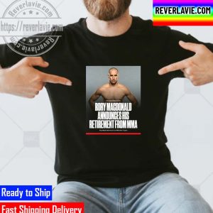 Rory MacDonald Retirement MMA After 17 Years Unisex T-Shirt