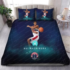 Rui Hachimura Player Washington Wizards Bedding Set