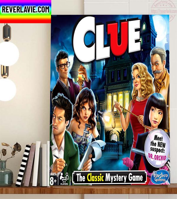 Ryan Reynolds In Clue The Classic Mystery Game Home Decor Poster Cavas