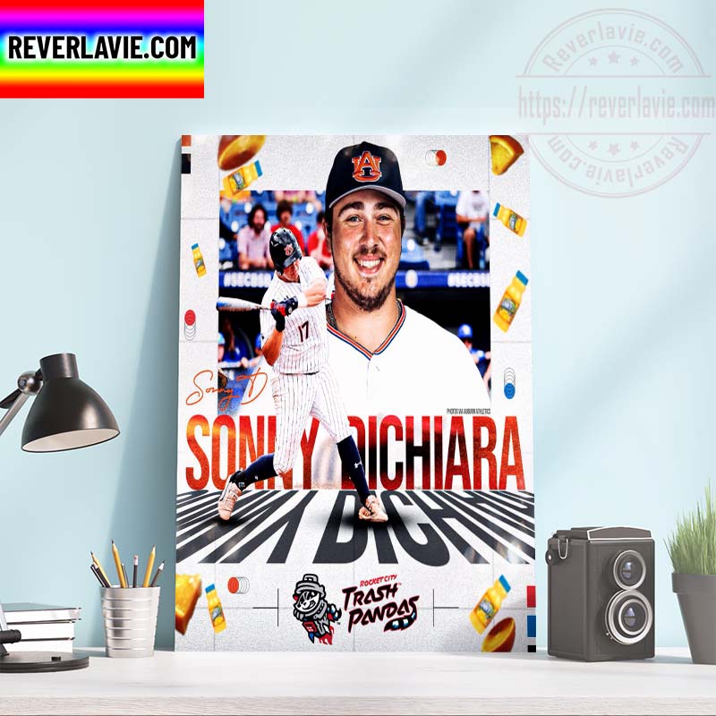 SEC Player of the Year Sonny DiChiara Signed With Rocket City Trash Pandas Home Decor Poster Canvas SEC Player of the Year Sonny DiChiara Signed With Rocket City Trash Pandas Home Decor Poster Canvas