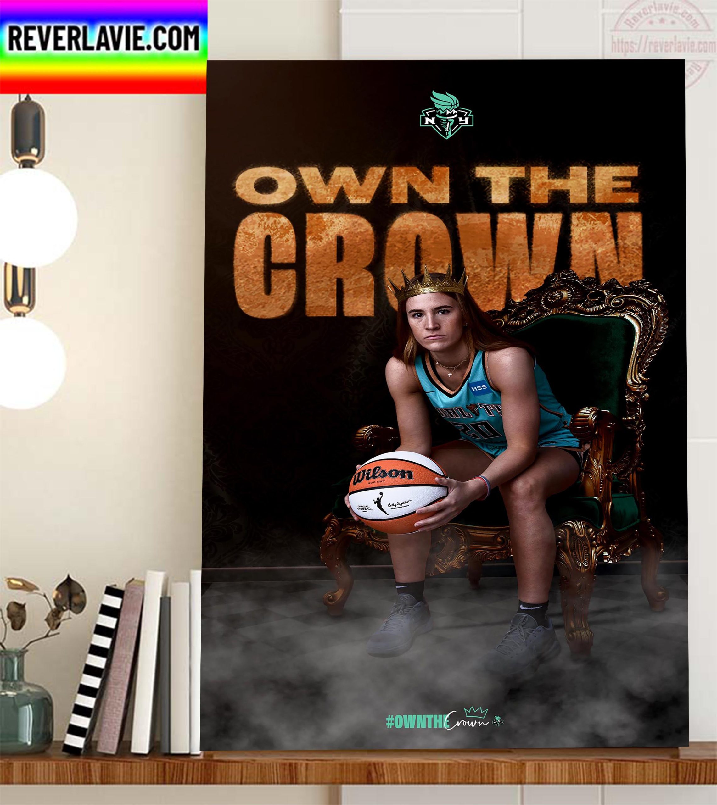 Sabrina Ionescu Queen Of Clutch In New York Liberty Home Decor Poster Canvas Sabrina Ionescu Queen Of Clutch In New York Liberty Home Decor Poster Canvas