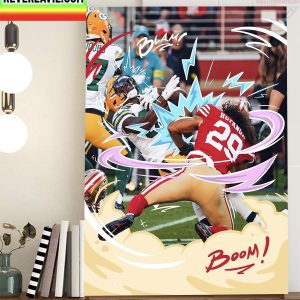 San Francisco 49ers BOOM Goes The Dynamite Home Decor Poster Canvas