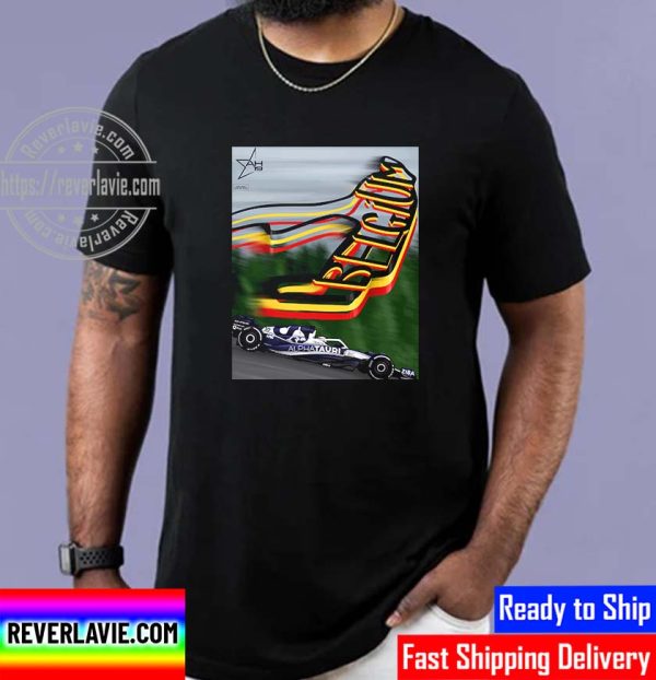 Scuderia AlphaTauri 2022 Belgium GP F1 Spa Francorchamps Unisex T-Shirt
