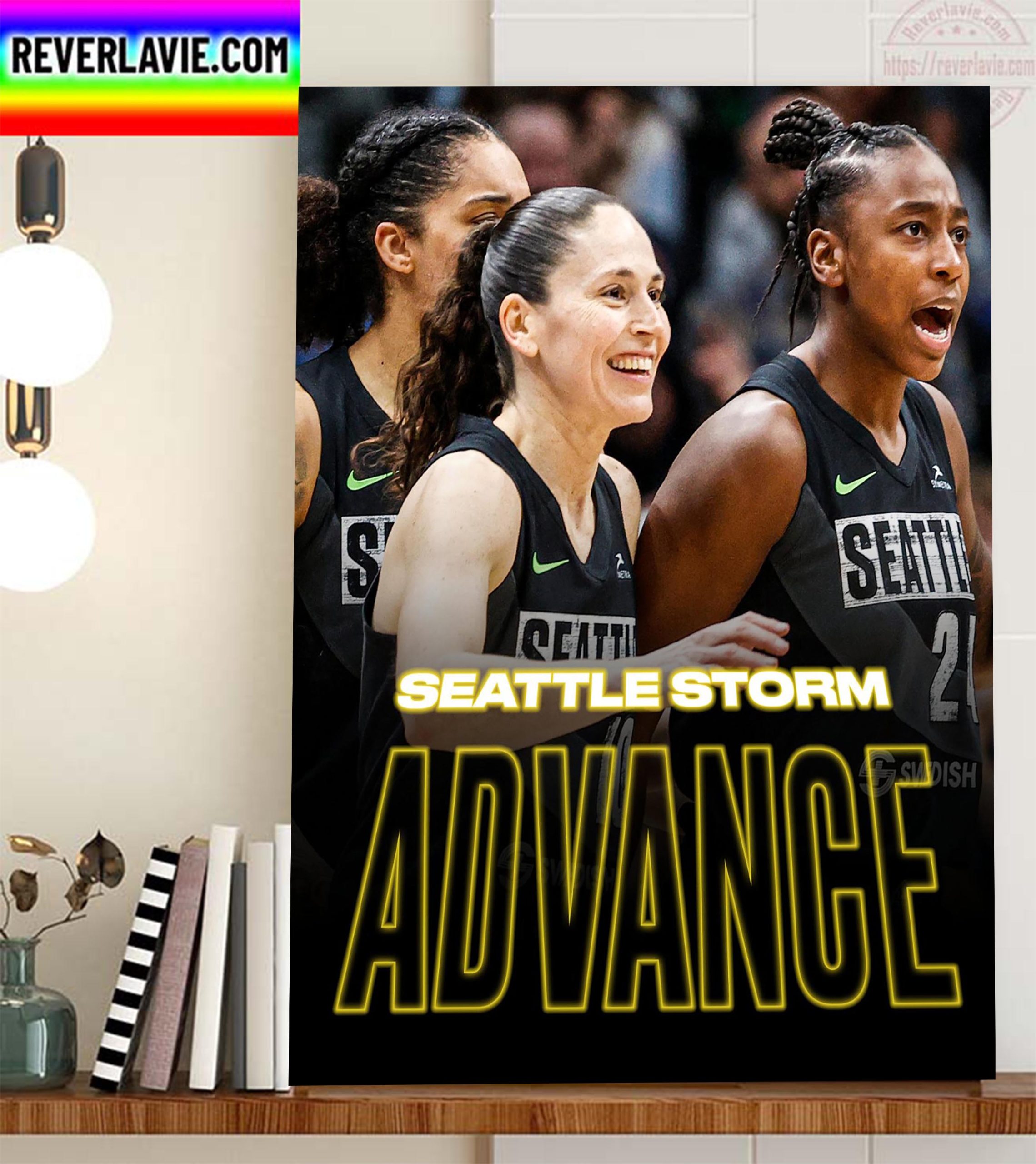 Seattle Storm Are WNBA Semifinals Bound Home Decor Poster Canvas Seattle Storm Are WNBA Semifinals Bound Home Decor Poster Canvas