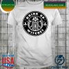 Skeleton Starbucks Inspired Halloween T-shirt