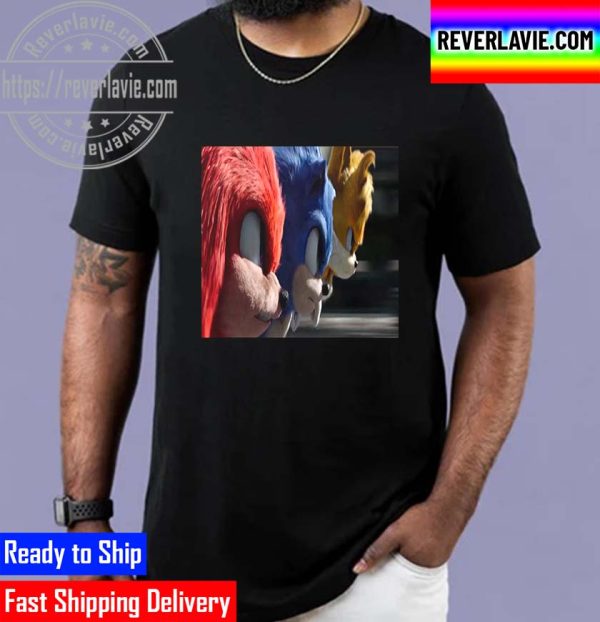 Sonic 3 Sonic the Hedgehog New Poster Movie Unisex T-Shirt