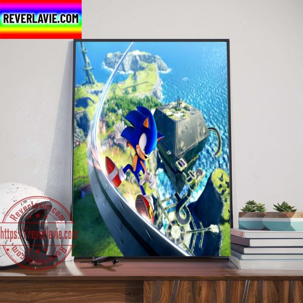 Sonic The Hedgehog Sonic Frontiers Art Home Decor Poster Canvas