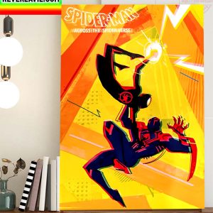 Spider Man Across The Spider Verse First Poster Fan Art Home Decor Poster Canvas