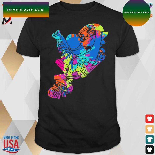 Splatter girl Splatoon t-shirt