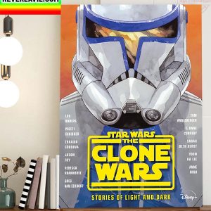 Star Wars The Clone Wars Stories Of Light And Dark Home Decor Poster Canvas
