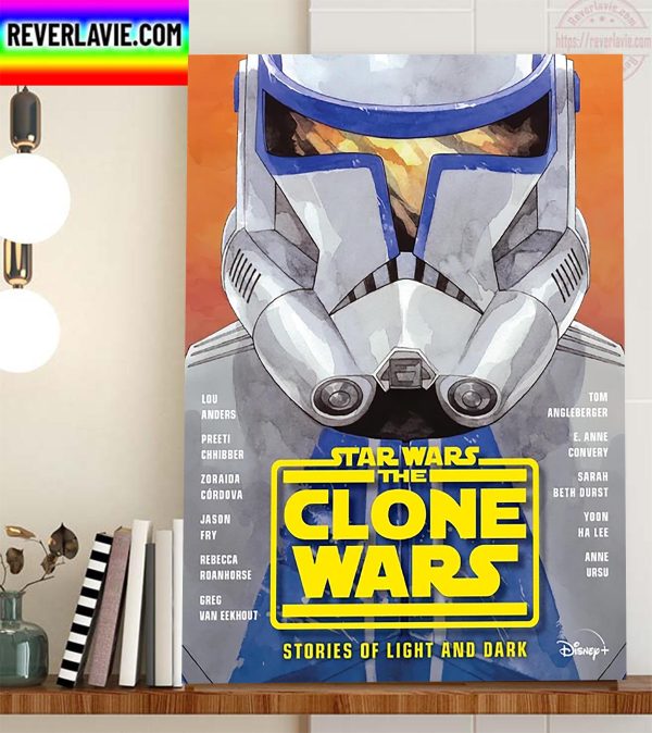 Star Wars The Clone Wars Stories Of Light And Dark Home Decor Poster Canvas