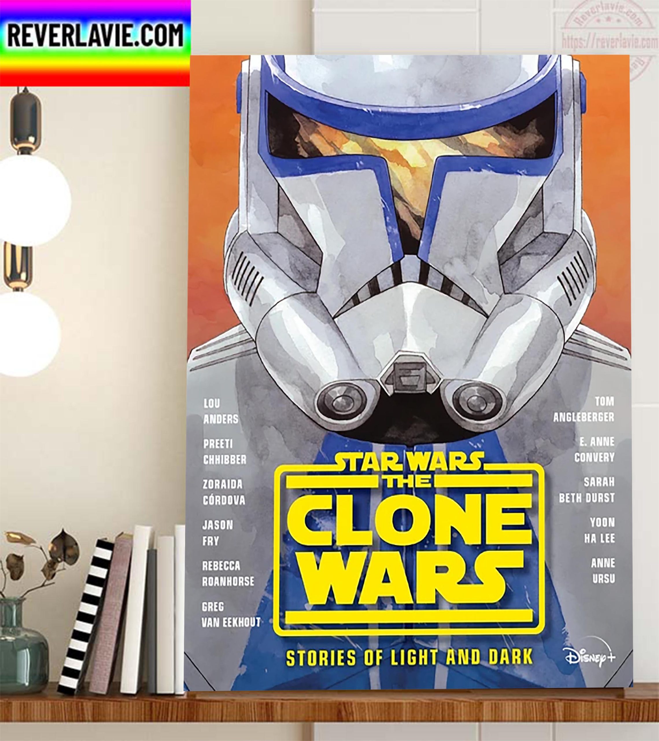 Star Wars The Clone Wars Stories Of Light And Dark Home Decor Poster Canvas Star Wars The Clone Wars Stories Of Light And Dark Home Decor Poster Canvas