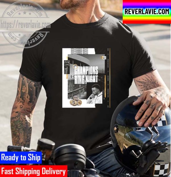 Stephen Curry Champions Ring Night Unisex T-Shirt