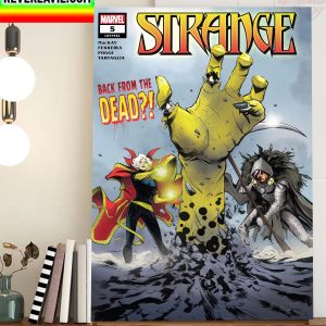 Strange In Marvel 5 Back From The Dead Home Decor Poster Canvas