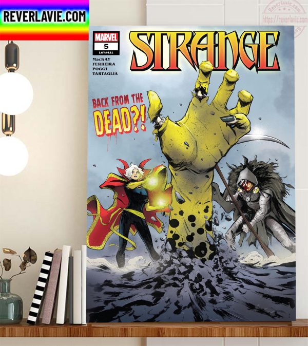 Strange In Marvel 5 Back From The Dead Home Decor Poster Canvas