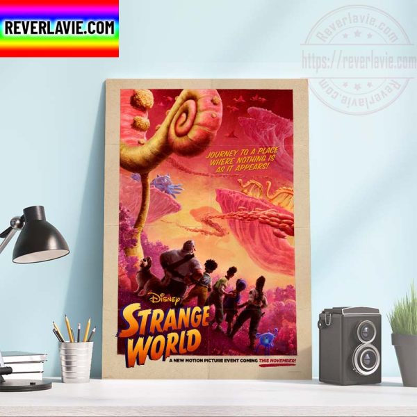 Strange World Walt Disney Animation Studios Home Decor Poster Canvas