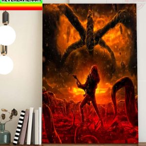Stranger Things 4 Eddie Munson Is Legend Home Decor Poster Canvas