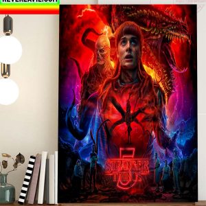 Stranger Things 5 Final Season Home Decor Poster Canvas