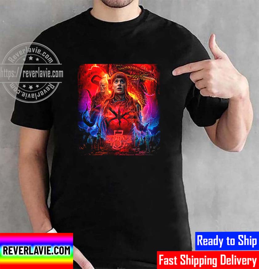 Stranger Things 5 Final Season Unisex T-Shirt Stranger Things 5 Final Season Unisex T-Shirt