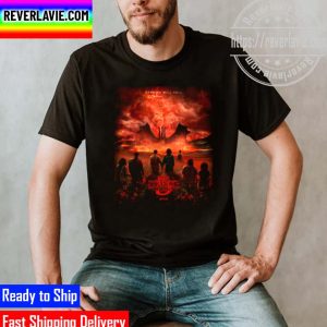 Stranger Things 5 Hawkins Will Fall Season 5 2024 Unisex T-Shirt