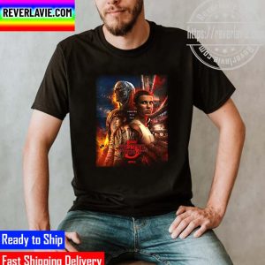 Stranger Things 5 Hawkins Will Fall Season 5 Coming In 2024 Unisex T-Shirt