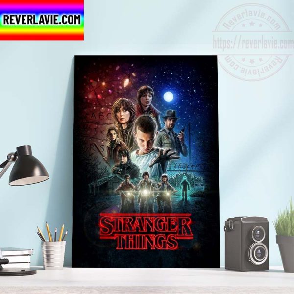 Stranger Things Poster Movie Home Decor Poster Canvas