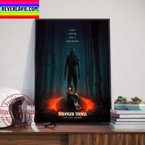 Stranger Things The Final Season Home Decor Poster Canvas