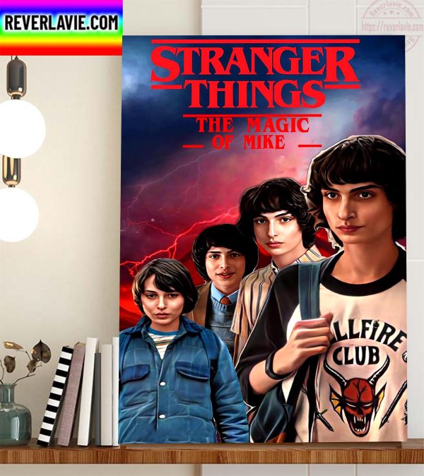 Stranger Things The Magic Of Mike Home Decor Poster Canvas