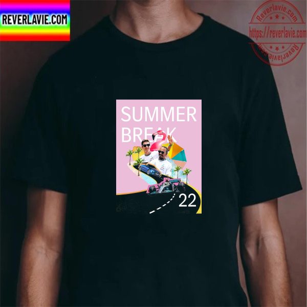 Summer Break Art By Mercedes-AMG PETRONAS F1 Team Unisex T-Shirt