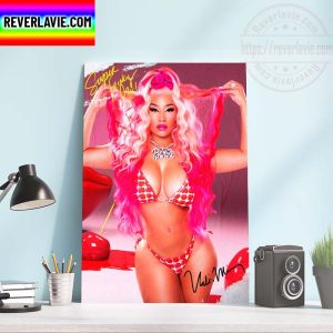 Super Freaky Girl Queen Radio With Nicki Minaj Home Decor Poster Canvas