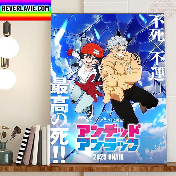 Supernatural Comedy Manga Undead Unluck Gets TV Anime In 2023 Home Decor Poster Canvas Supernatural Comedy Manga Undead Unluck Gets TV Anime In 2023 Home Decor Poster Canvas