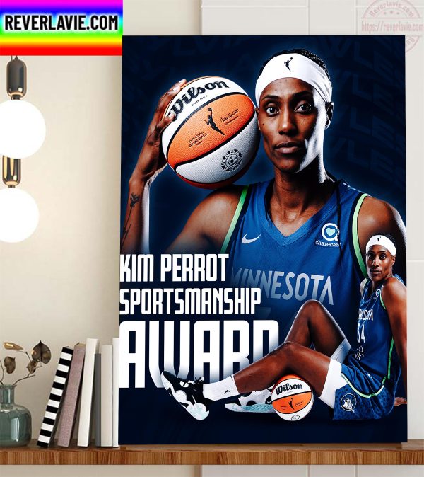 Sylvia Fowles Is Kim Perrot Sportsmanship Award Of WNBA Home Decor Poster Canvas