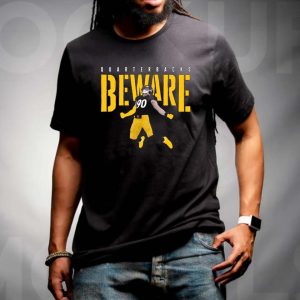 TJ Watt Quarterbacks Beware Pittsburgh Steelers Original T-shirt