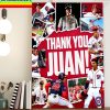 Thank You Juan Soto Washington DC Home Decor Poster Canvas