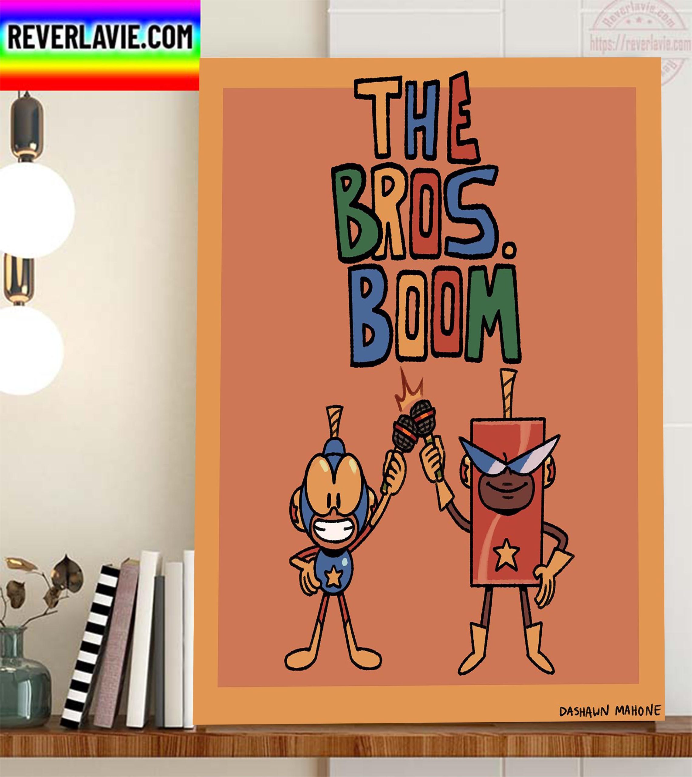 The Brothers Boom Fan Art Home Decor Poster Canvas The Brothers Boom Fan Art Home Decor Poster Canvas