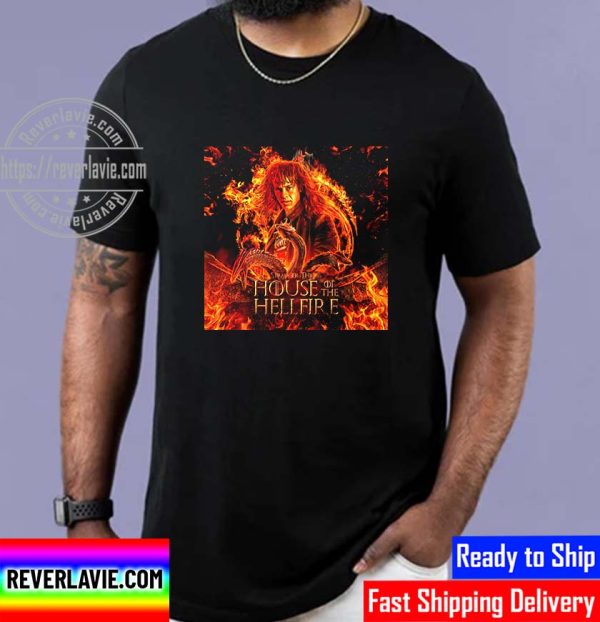 The House Of The Hellfire Stranger Things x House Of The Dragon Unisex T-Shirt