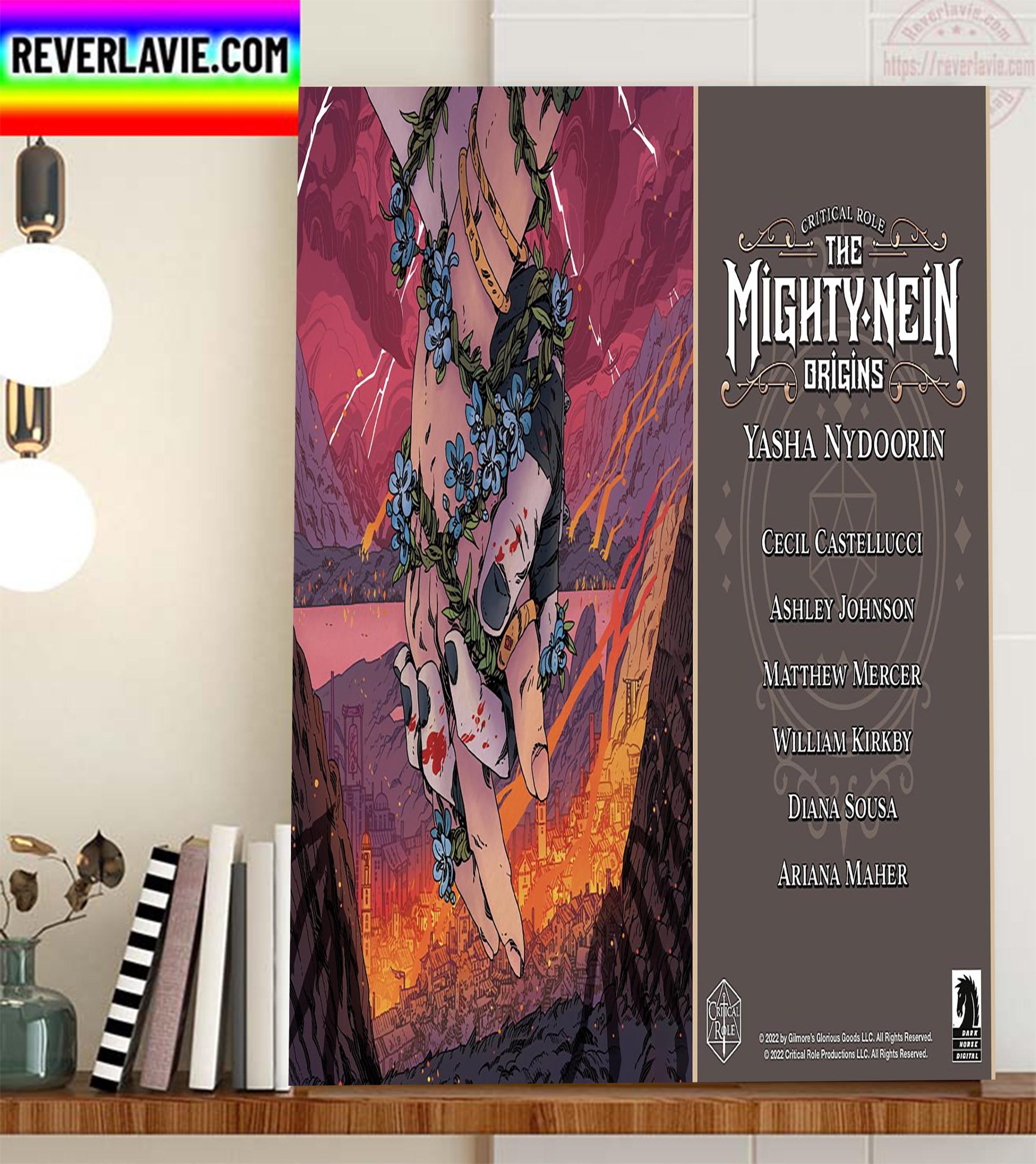 The Mighty Nein Origins Yasha Nydoorin In Dark Horse Comics Home Decor Poster Canvas The Mighty Nein Origins Yasha Nydoorin In Dark Horse Comics Home Decor Poster Canvas