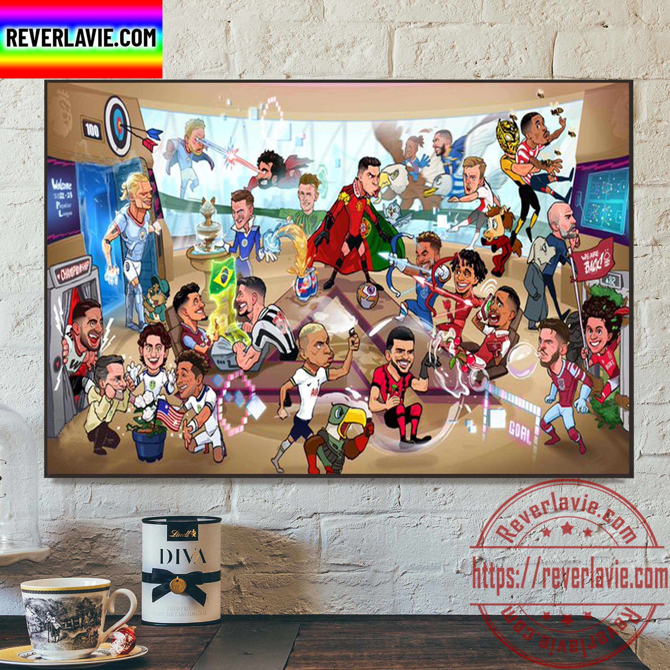 The Premier League Returns Today Home Decor Poster Canvas The Premier League Returns Today Home Decor Poster Canvas