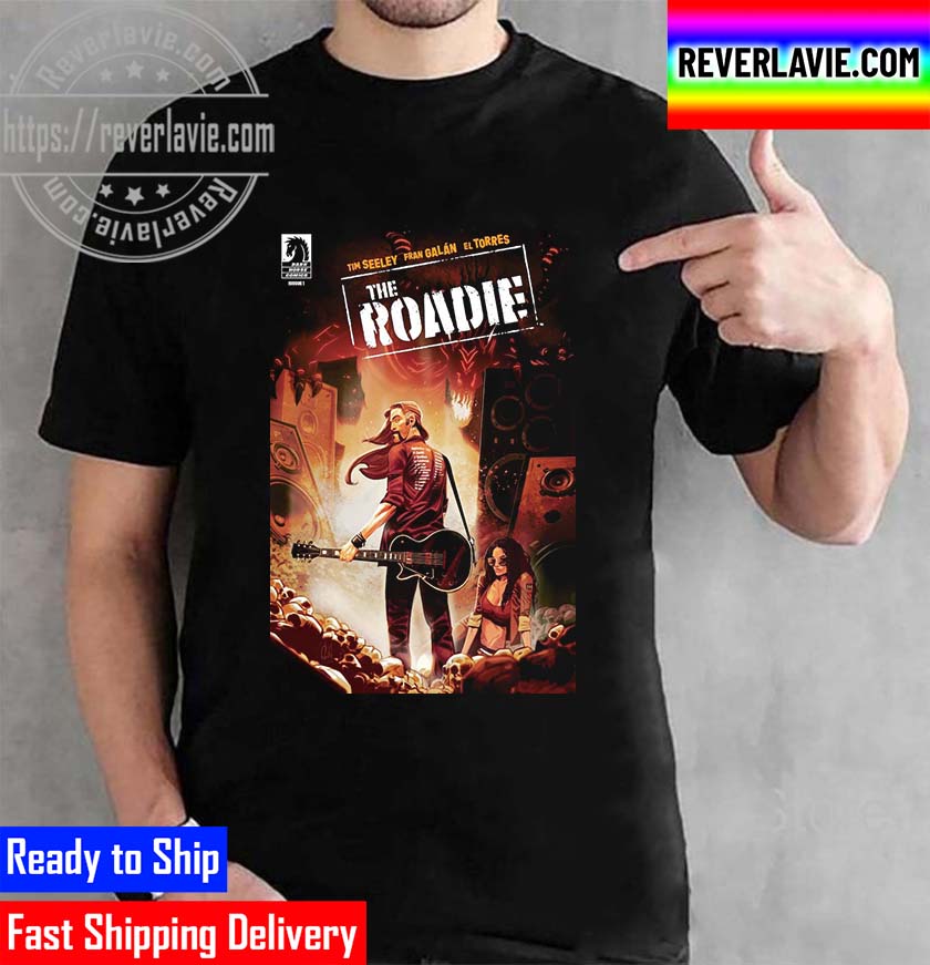 The Roadie In Dark Horse Comics Fan Art Unisex T-Shirt The Roadie In Dark Horse Comics Fan Art Unisex T-Shirt
