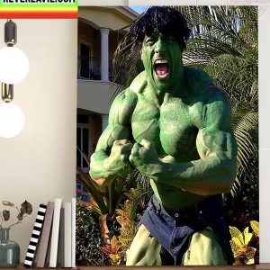 The Rock Dwayne Johnson Cosplay She Hulk Home Decor Poster Canvas