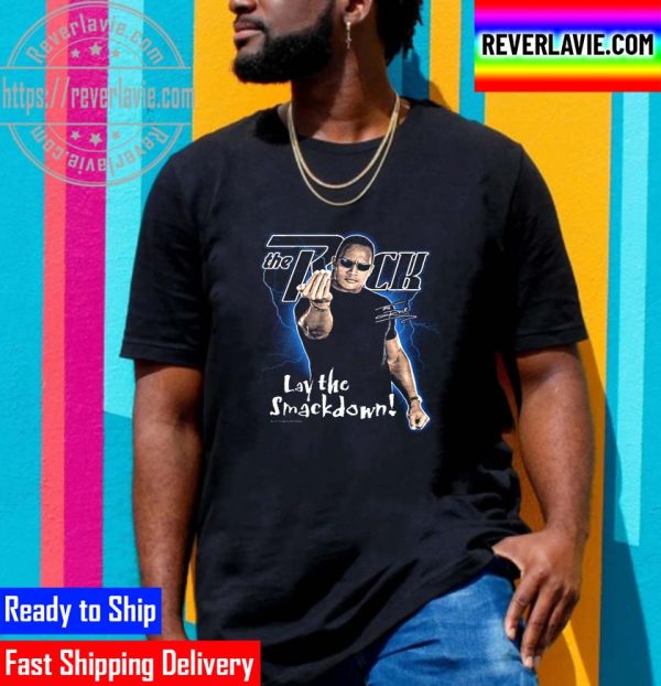 The Rock Legends Lay The Smackdown Unisex T-Shirt