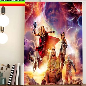 Thor Love And Thunder On Disney Plus Marvel Studios Home Decor Poster Canvas