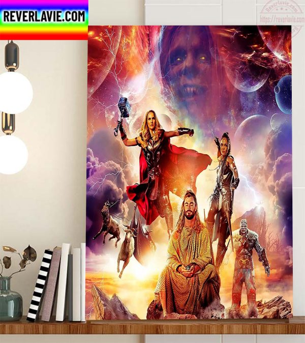Thor Love And Thunder On Disney Plus Marvel Studios Home Decor Poster Canvas
