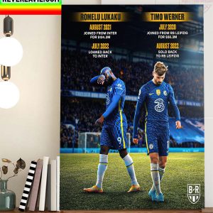 Timo Werner Left Chelsea And Return To RB Leipzig Home Decor Poster Canvas